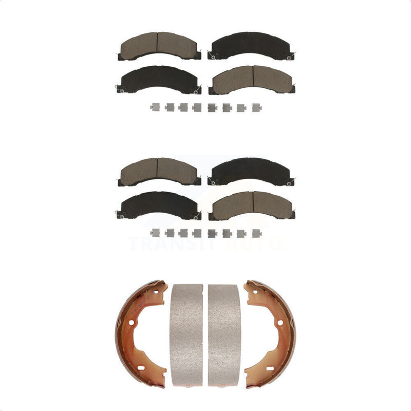 Transit Auto KCN-100025 Disc Brake Pad for 2008-2021 Ram 4500, Ram 5500, Dodge Ram 4500 & more - Front and Rear product image
