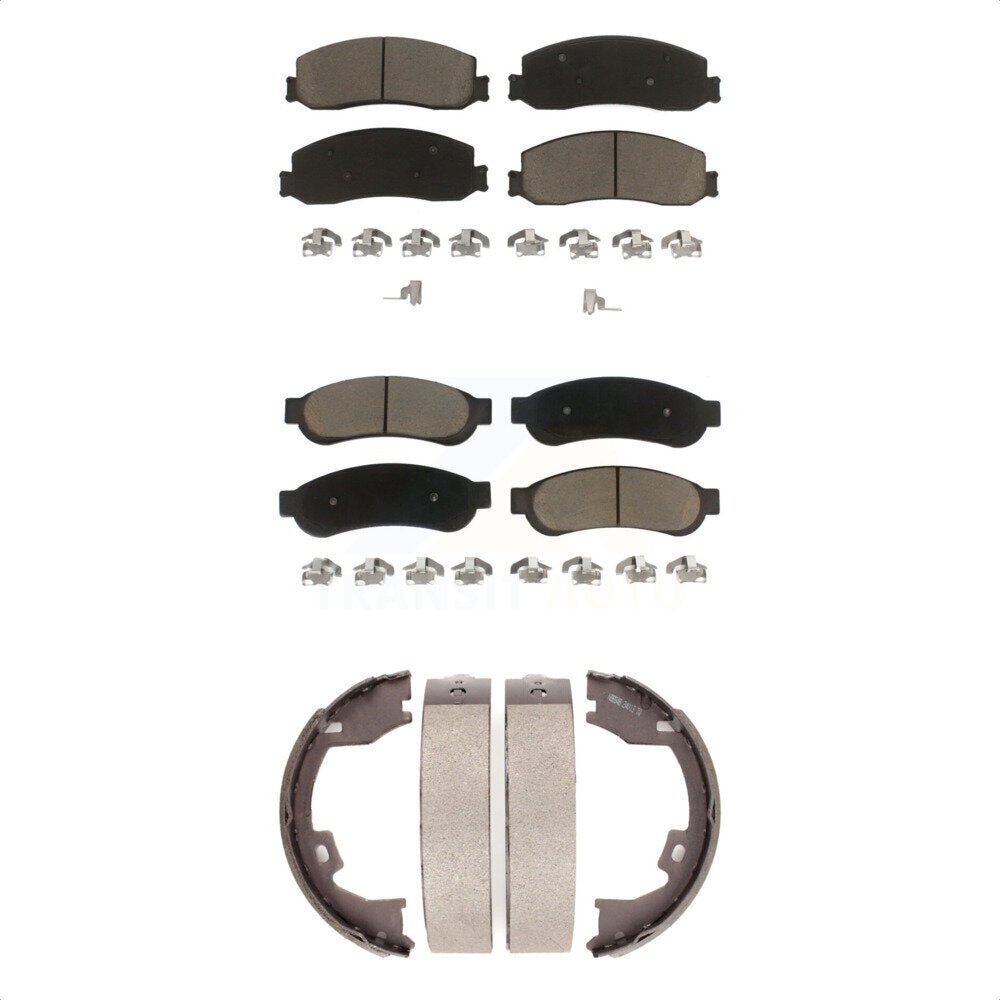 Transit Auto KCN-100027 Disc Brake Pad for 2008-2012 Ford F-350 Super Duty, Ford F-250 Super Duty - Front and Rear product image