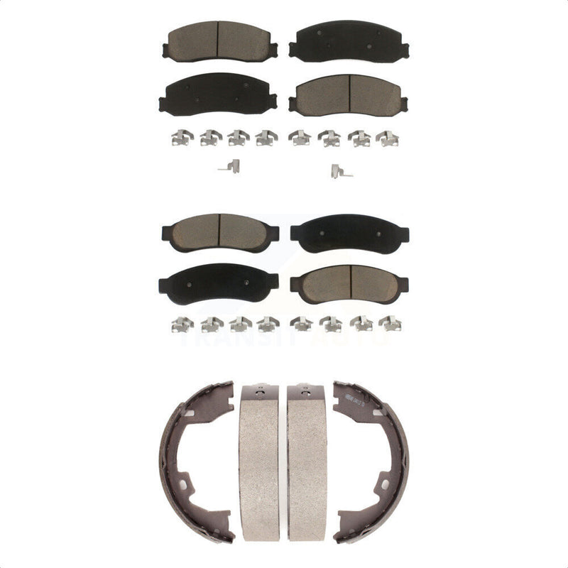 Transit Auto KCN-100027 Disc Brake Pad for 2008-2012 Ford F-350 Super Duty, Ford F-250 Super Duty - Front and Rear product image