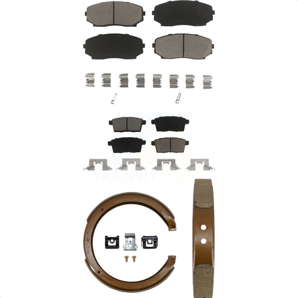 Transit Auto KCN-100028 Disc Brake Pad for 2007-2012 Ford Edge, Lincoln MKX, Mazda CX-7 & more - Front and Rear product image
