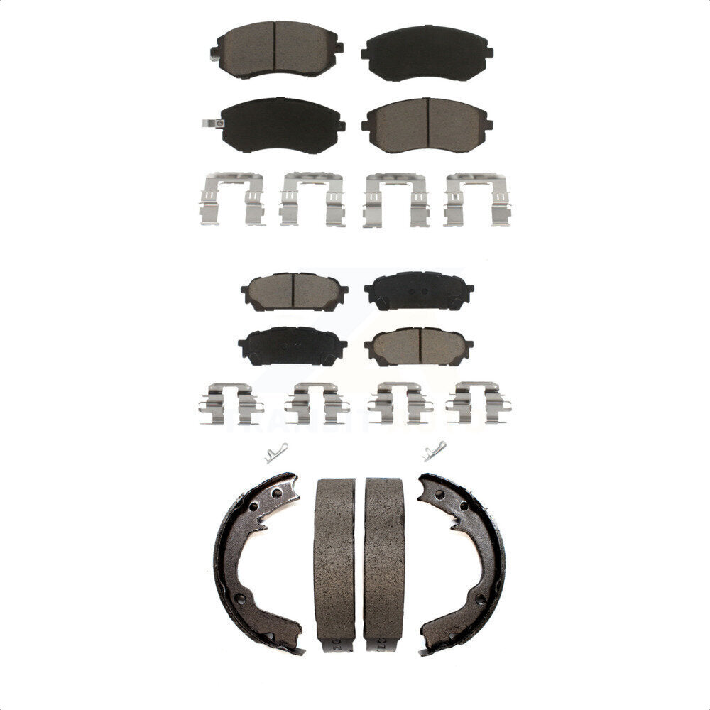 Transit Auto KCN-100030 Disc Brake Pad for 2003-2008 Subaru Impreza, Saab 9-2X, Subaru Forester - Front and Rear product image
