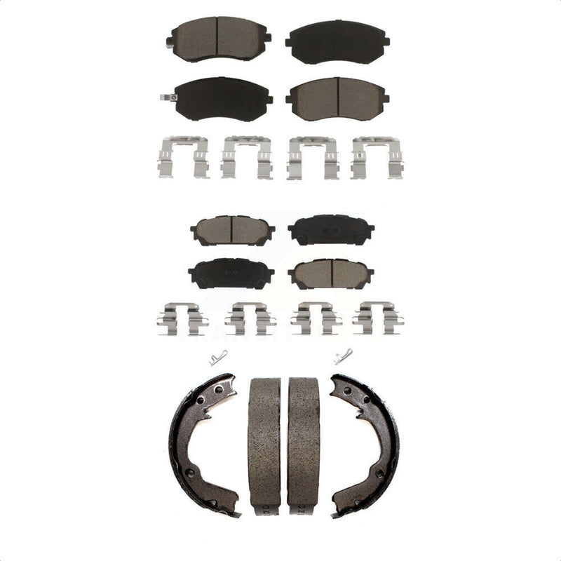 Transit Auto KCN-100030 Disc Brake Pad for 2003-2008 Subaru Impreza, Saab 9-2X, Subaru Forester - Front and Rear product image