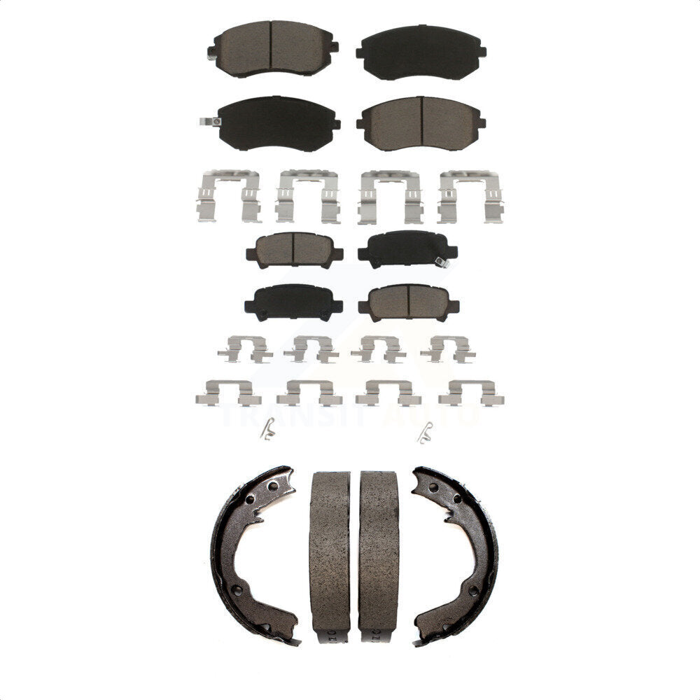 Transit Auto KCN-100031 Disc Brake Pad for 2002-2003 Subaru Forester, Subaru Impreza - Front and Rear product image