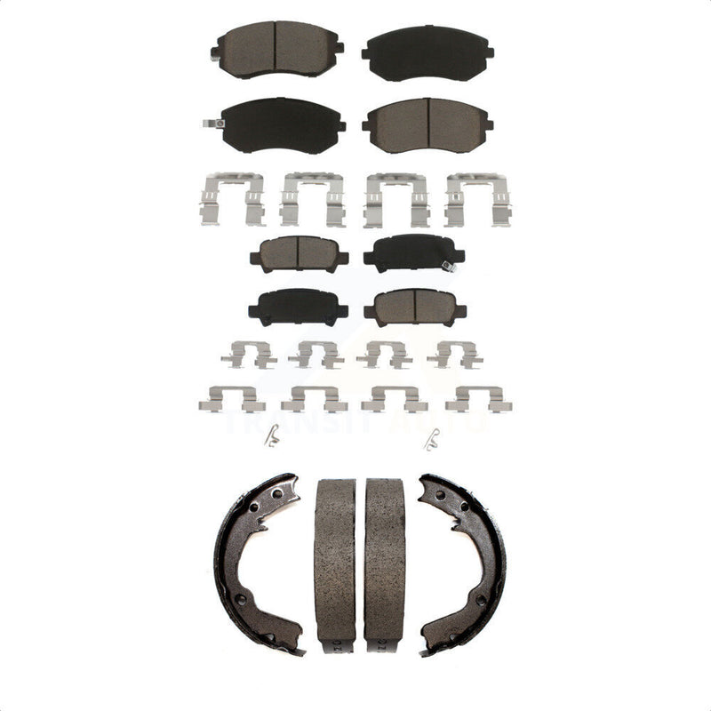 Transit Auto KCN-100031 Disc Brake Pad for 2002-2003 Subaru Forester, Subaru Impreza - Front and Rear product image