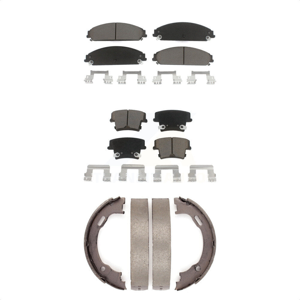 Transit Auto KCN-100032 Disc Brake Pad for 2005-2021 Dodge Charger, Dodge Challenger, Chrysler 300 & more - Front and Rear product image