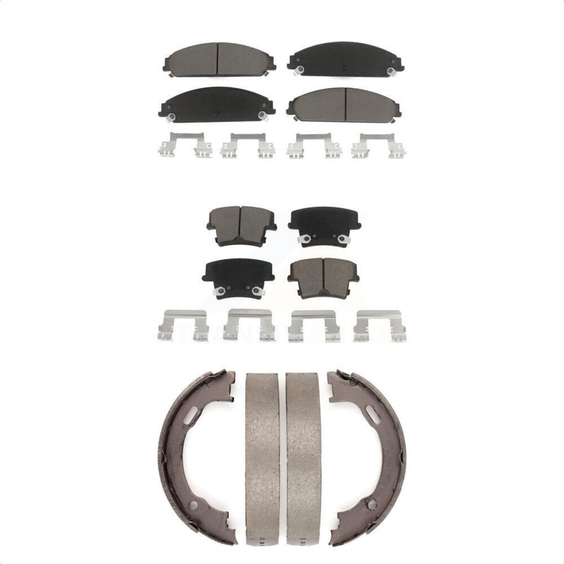 Transit Auto KCN-100032 Disc Brake Pad for 2005-2021 Dodge Charger, Dodge Challenger, Chrysler 300 & more - Front and Rear product image