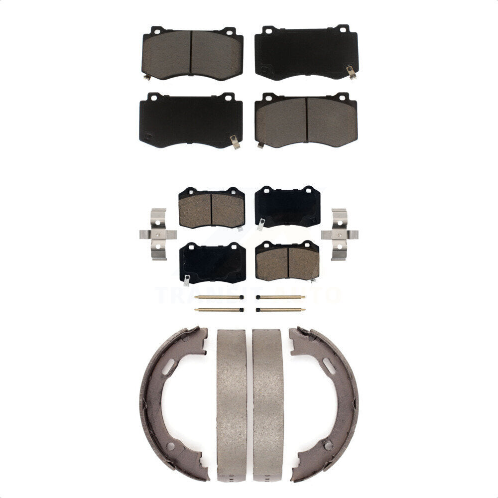 Transit Auto KCN-100033 Disc Brake Pad for 2005-2021 Dodge Challenger, Dodge Charger, Chrysler 300 & more - Front and Rear product image
