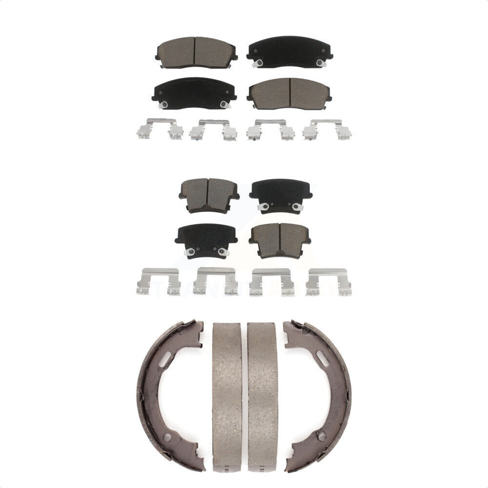 Transit Auto KCN-100034 Disc Brake Pad for 2005-2021 Dodge Charger, Dodge Challenger, Chrysler 300 & more - Front and Rear product image