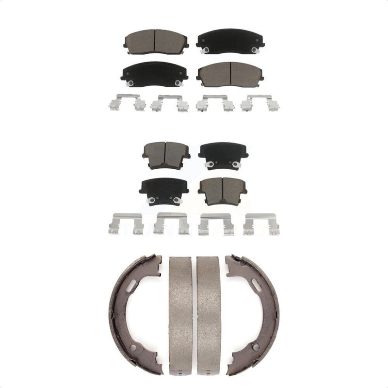 Transit Auto KCN-100034 Disc Brake Pad for 2005-2021 Dodge Charger, Dodge Challenger, Chrysler 300 & more - Front and Rear product image