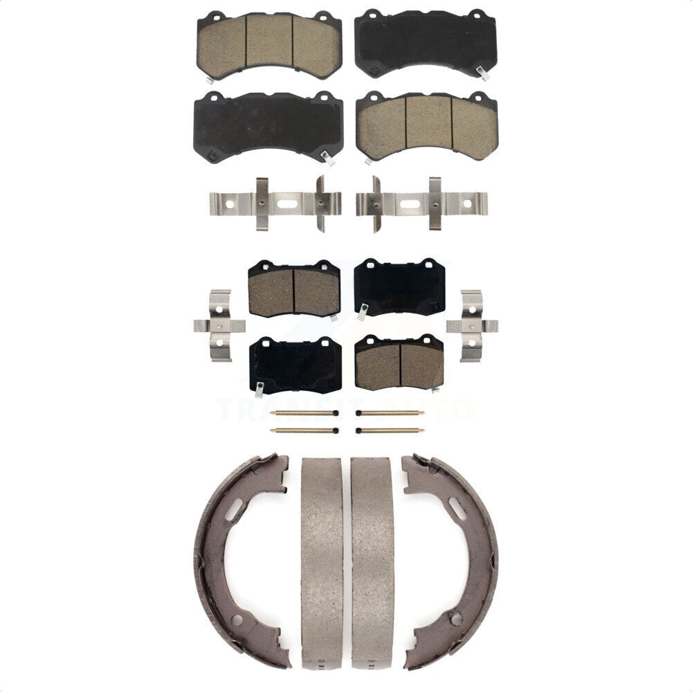 Transit Auto KCN-100035 Disc Brake Pad for 2015-2021 Dodge Challenger, Dodge Charger - Front and Rear product image