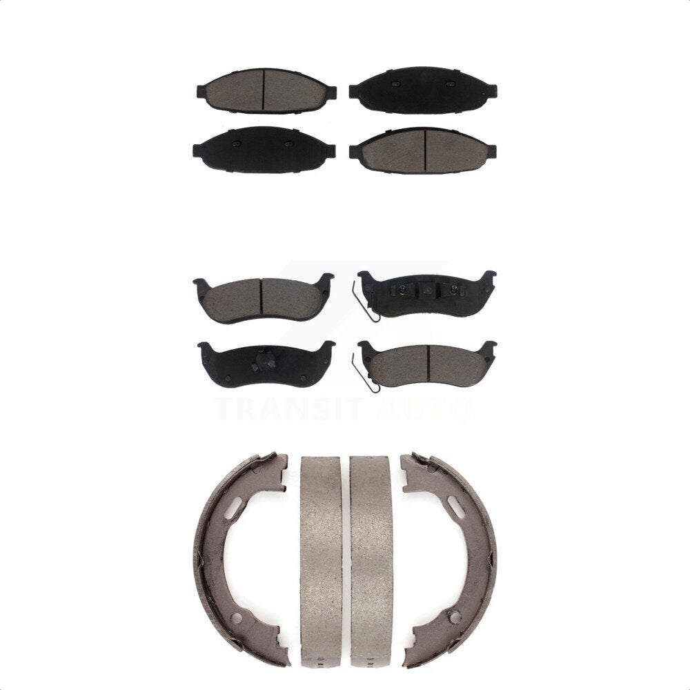 Transit Auto KCN-100037 Disc Brake Pad for 2004-2008 Chrysler Pacifica - Front and Rear product image