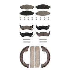 Transit Auto KCN-100038 Disc Brake Pad for 2003-2004 Ford Crown Victoria, Mercury Grand Marquis, Mercury Marauder - Front and Rear product image