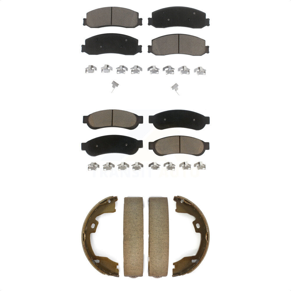 Transit Auto KCN-100039 Disc Brake Pad for 2012 Ford F-250 Super Duty, Ford F-350 Super Duty - Front and Rear product image