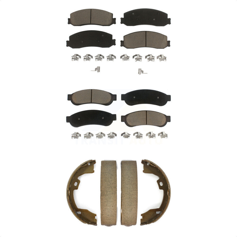 Transit Auto KCN-100040 Disc Brake Pad for 2011-2012 Ford F-250 Super Duty, Ford F-350 Super Duty - Front and Rear product image