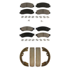 Transit Auto KCN-100040 Disc Brake Pad for 2011-2012 Ford F-250 Super Duty, Ford F-350 Super Duty - Front and Rear product image