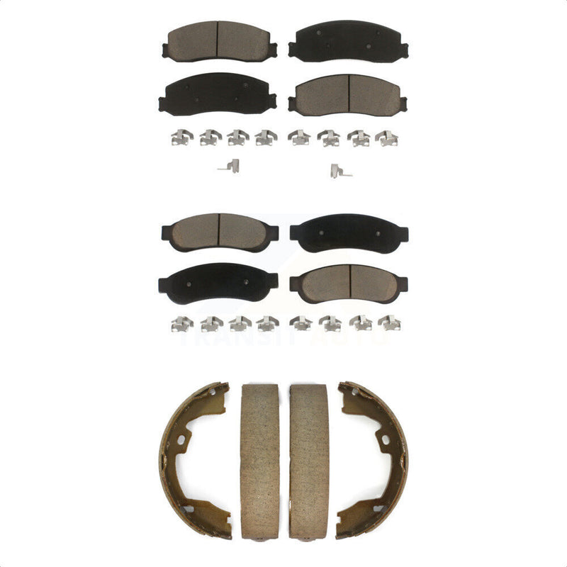 Transit Auto KCN-100040 Disc Brake Pad for 2011-2012 Ford F-250 Super Duty, Ford F-350 Super Duty - Front and Rear product image