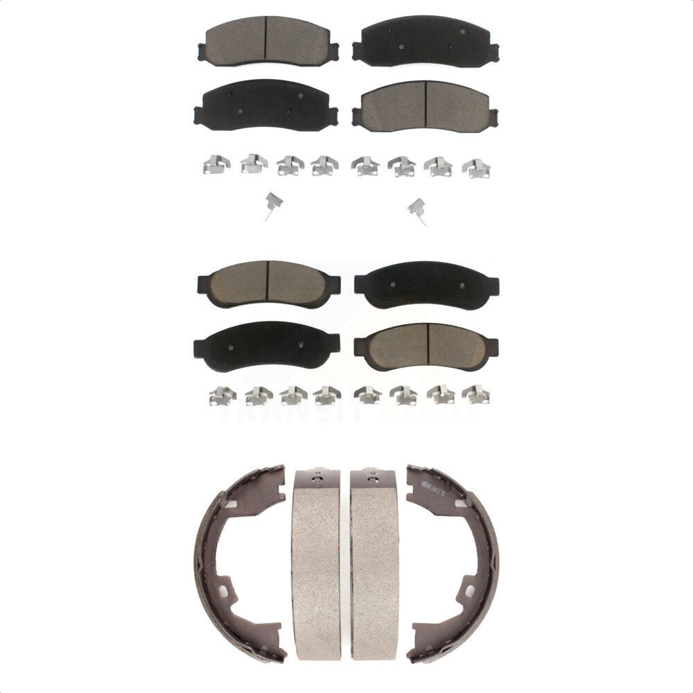 Transit Auto KCN-100041 Disc Brake Pad for 2010-2011 Ford F-350 Super Duty, Ford F-250 Super Duty - Front and Rear product image