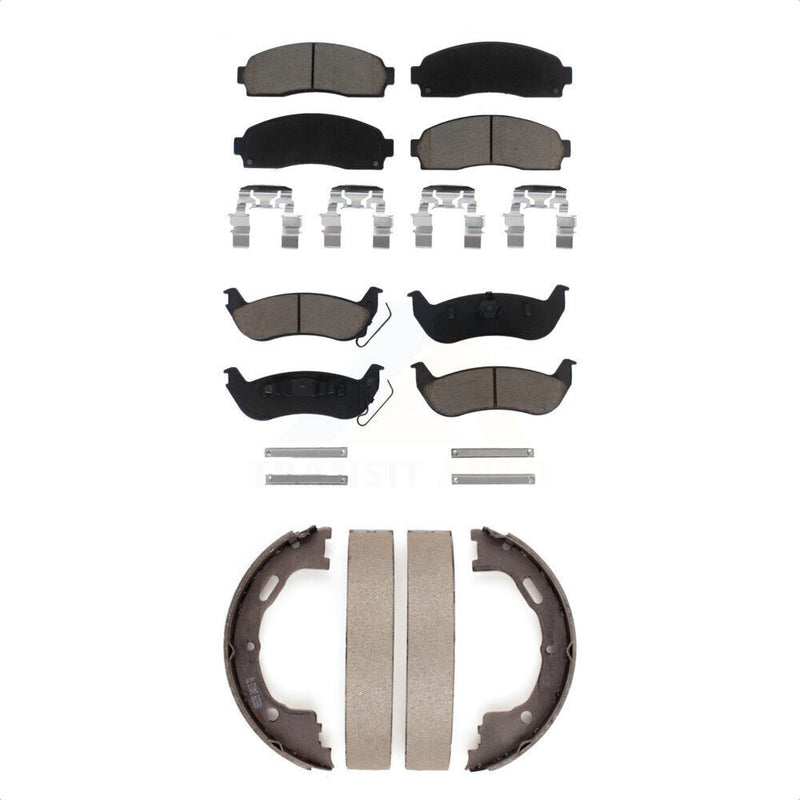 Transit Auto KCN-100045 Disc Brake Pad for 2010-2011 Ford Ranger, Mazda B2300 - Front and Rear product image