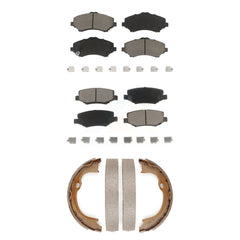 Transit Auto KCN-100047 Disc Brake Pad for 2007-2018 Jeep Wrangler JK, Jeep Liberty, Dodge Nitro & more - Front and Rear product image