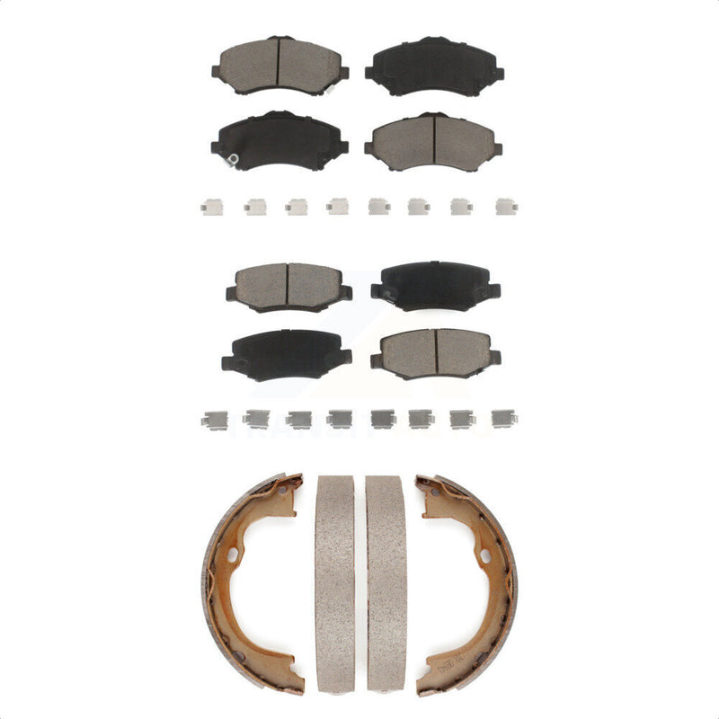 Transit Auto KCN-100047 Disc Brake Pad for 2007-2018 Jeep Wrangler JK, Jeep Liberty, Dodge Nitro & more - Front and Rear product image