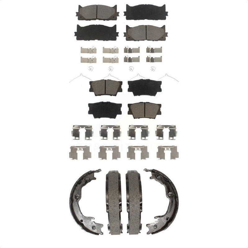 Transit Auto KCN-100048 Disc Brake Pad for 2012-2018 Lexus ES350, Lexus ES300h, Toyota Avalon & more - Front and Rear product image