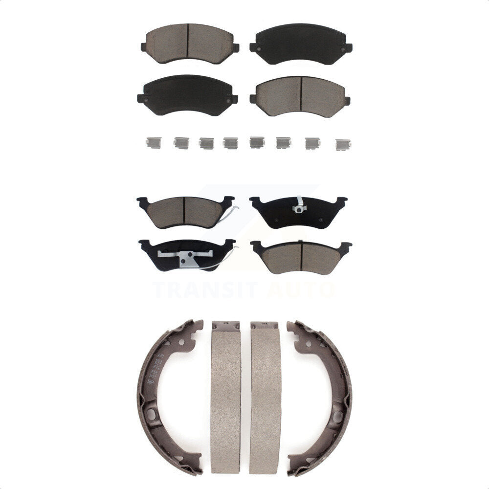Transit Auto KCN-100050 Disc Brake Pad for 2001 Chrysler Voyager - Front and Rear product image