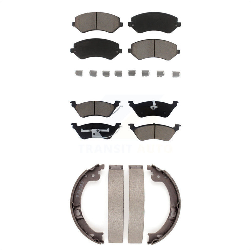 Transit Auto KCN-100050 Disc Brake Pad for 2001 Chrysler Voyager - Front and Rear product image