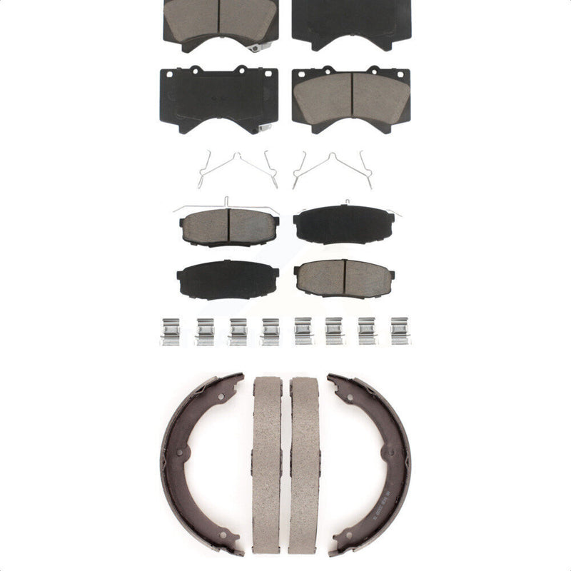 Transit Auto KCN-100052 Disc Brake Pad for 2007-2021 Lexus LX570, Toyota Land Cruiser, Toyota Sequoia & more - Front and Rear product image