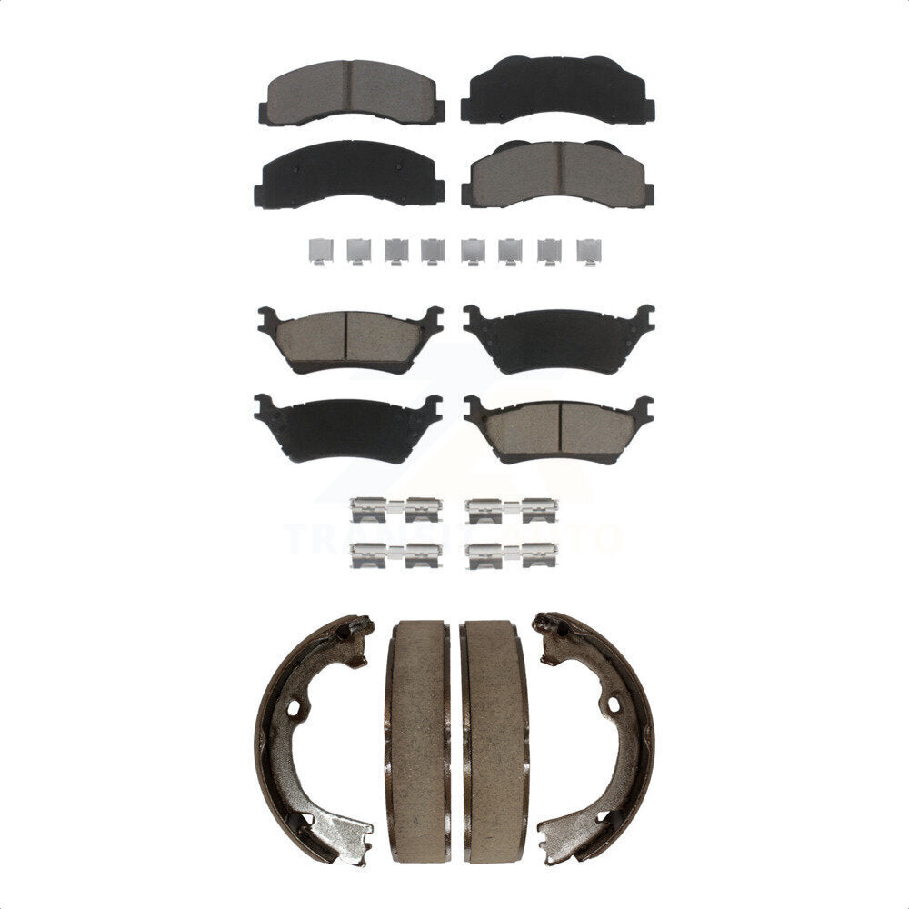 Transit Auto KCN-100053 Disc Brake Pad for 2012-2017 Ford F-150 - Front and Rear product image