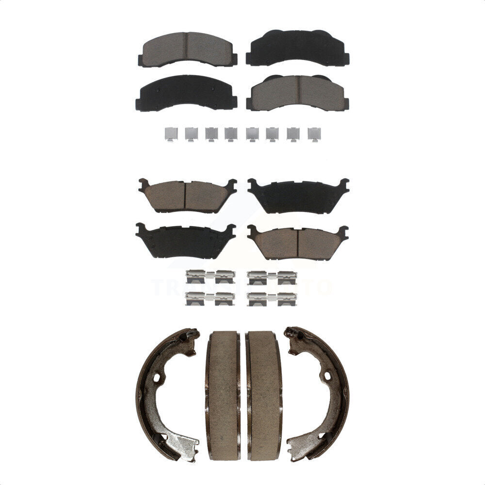 Transit Auto KCN-100054 Disc Brake Pad for 2015-2017 Ford F-150 - Front and Rear product image