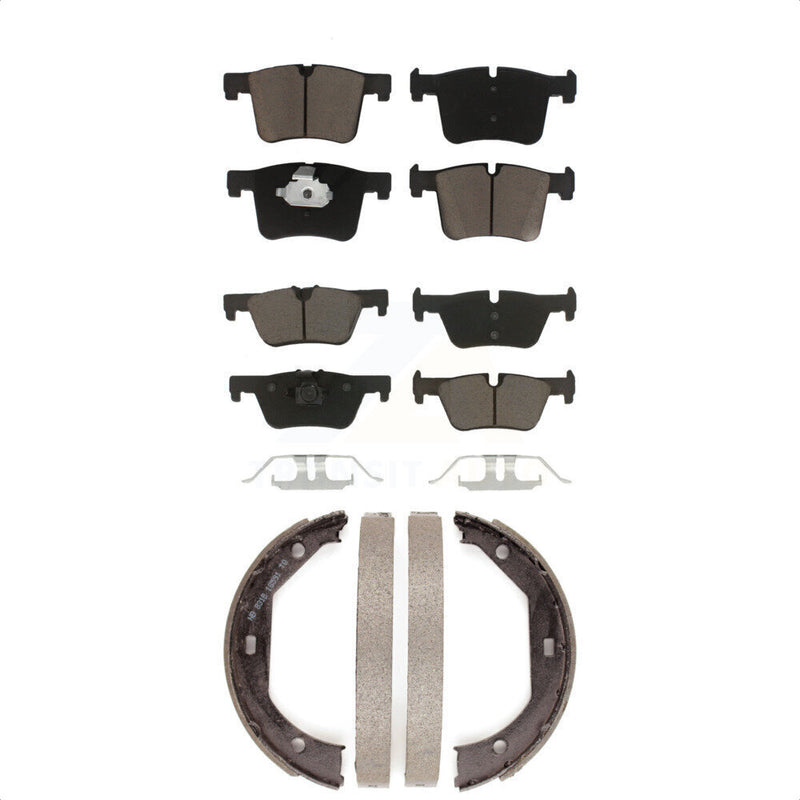Transit Auto KCN-100056 Disc Brake Pad for 2013-2018 BMW 328d xDrive, BMW 320i xDrive - Front and Rear product image