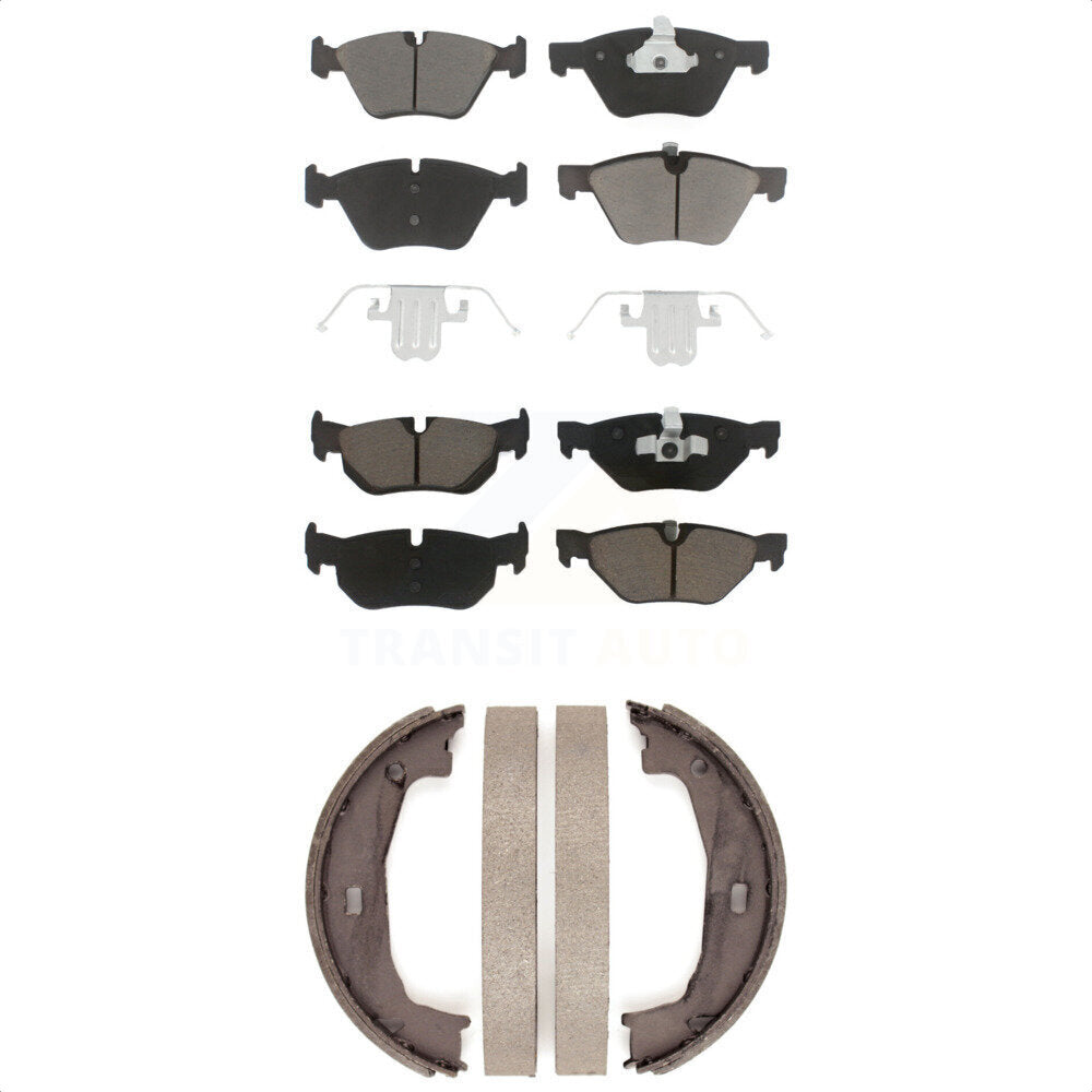 Transit Auto KCN-100058 Disc Brake Pad for 2006-2013 BMW 128i, BMW 328i, BMW 323i & more - Front and Rear product image