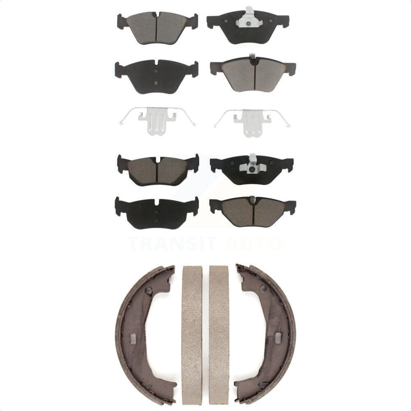 Transit Auto KCN-100058 Disc Brake Pad for 2006-2013 BMW 128i, BMW 328i, BMW 323i & more - Front and Rear product image