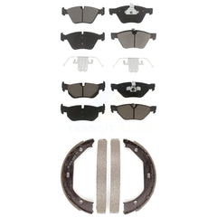 Transit Auto KCN-100059 Disc Brake Pad for 2006-2008 BMW 328xi, BMW 328i, BMW 325xi - Front and Rear product image