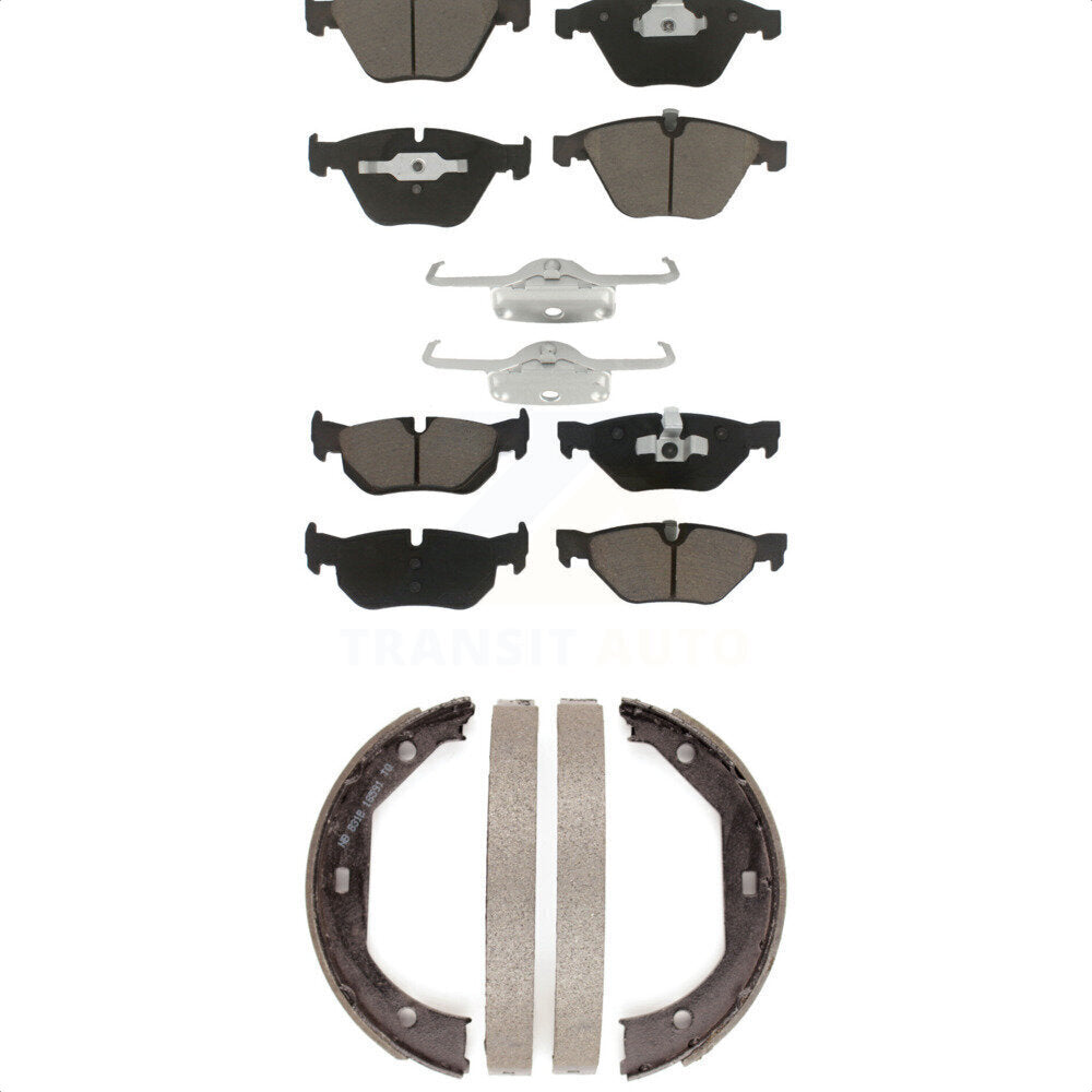 Transit Auto KCN-100060 Disc Brake Pad for 2008-2015 BMW X1, BMW 328i, BMW 328i xDrive & more - Front and Rear product image