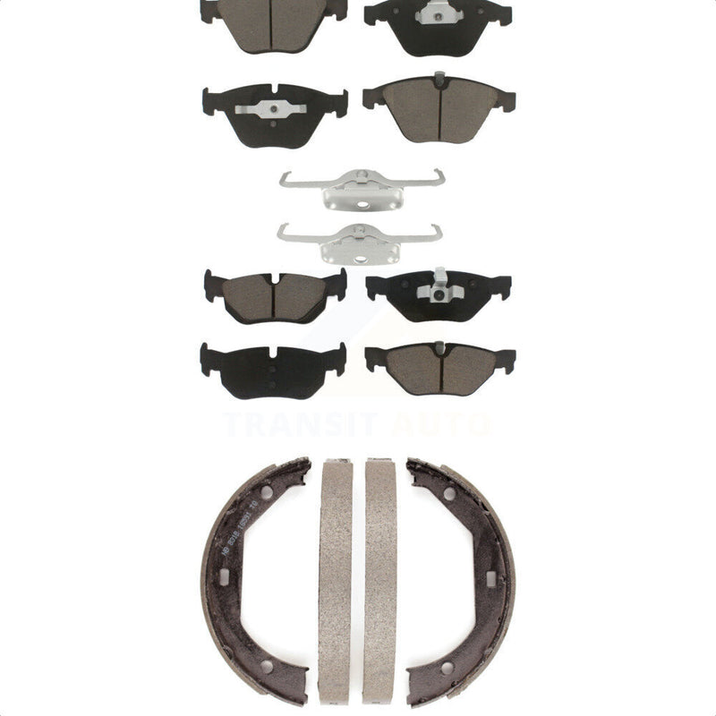 Transit Auto KCN-100060 Disc Brake Pad for 2008-2015 BMW X1, BMW 328i, BMW 328i xDrive & more - Front and Rear product image