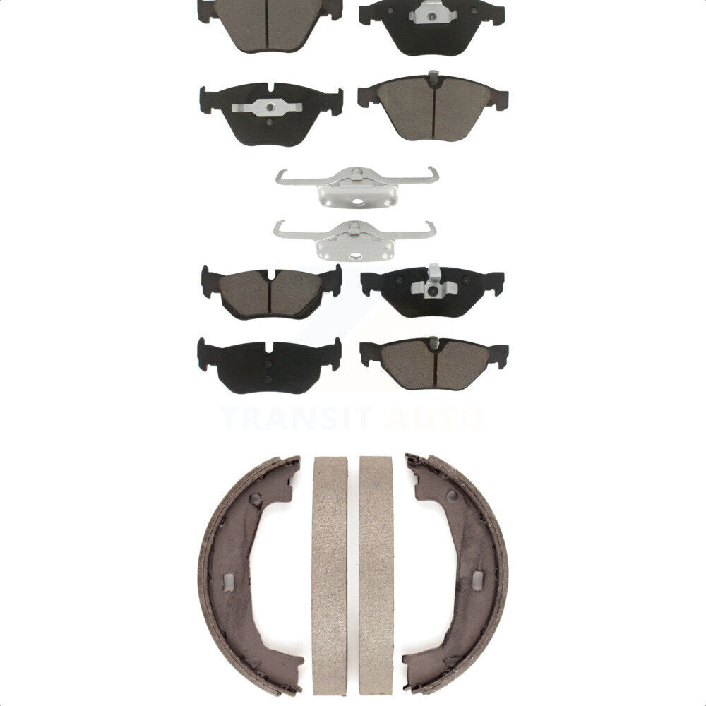 Transit Auto KCN-100061 Disc Brake Pad for 2007-2013 BMW 328i, BMW 323i - Front and Rear product image