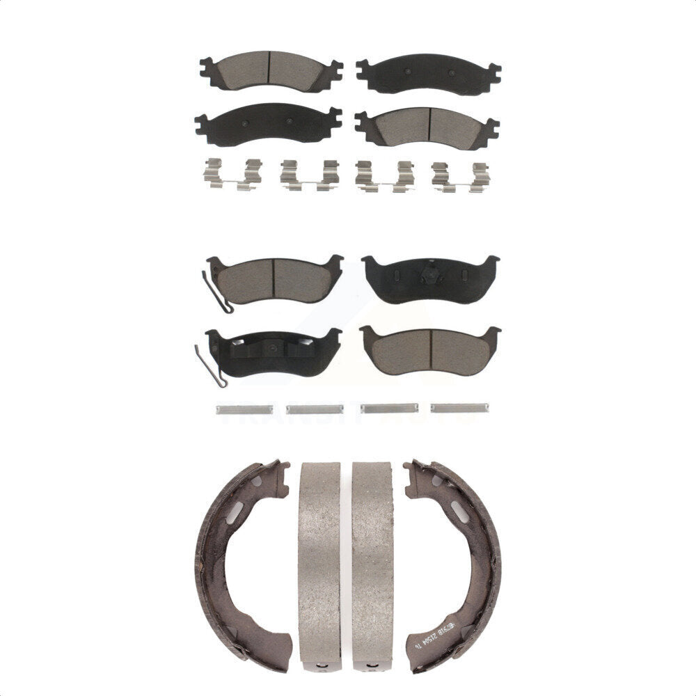 Transit Auto KCN-100067 Disc Brake Pad for 2006-2010 Mercury Mountaineer, Ford Explorer Sport Trac, Ford Explorer - Front and Rear product image