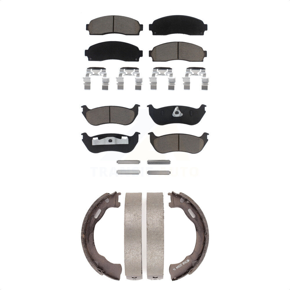 Transit Auto KCN-100068 Disc Brake Pad for 2002-2005 Ford Explorer, Mercury Mountaineer - Front and Rear product image