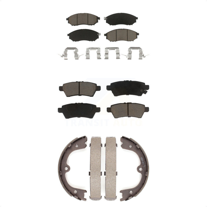 Transit Auto KCN-100073 Disc Brake Pad for 2008-2012 Nissan Pathfinder - Front and Rear product image