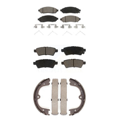 Transit Auto KCN-100074 Disc Brake Pad for 2005-2012 Nissan Pathfinder, Nissan Xterra - Front and Rear product image