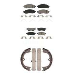 Transit Auto KCN-100075 Disc Brake Pad for 2005-2023 Nissan Xterra, Nissan Frontier - Front and Rear product image