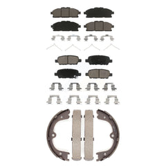 Transit Auto KCN-100077 Disc Brake Pad for 2011-2016 Nissan Quest - Front and Rear product image