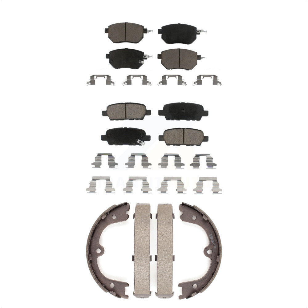 Transit Auto KCN-100078 Disc Brake Pad for 2003-2012 Nissan Murano - Front and Rear product image