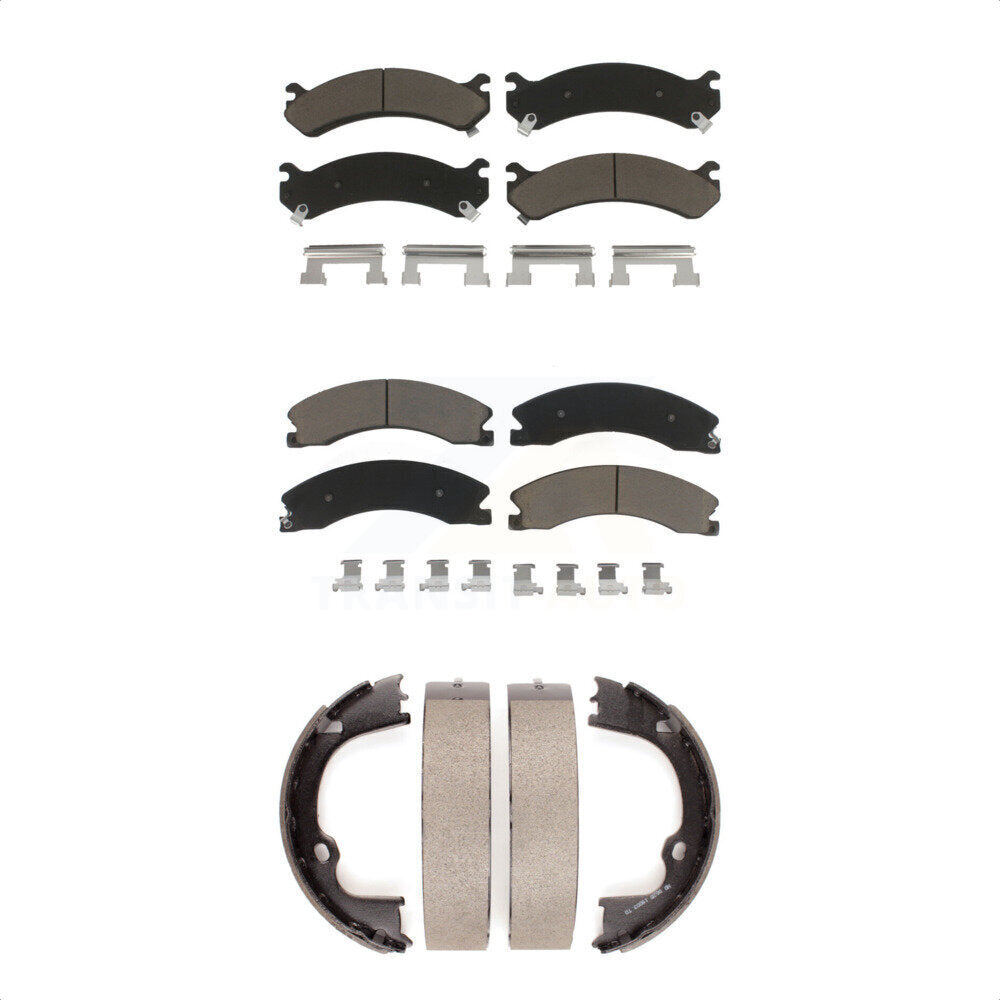 Transit Auto KCN-100080 Disc Brake Pad for 2009-2012 GMC Savana 3500 - Front and Rear product image