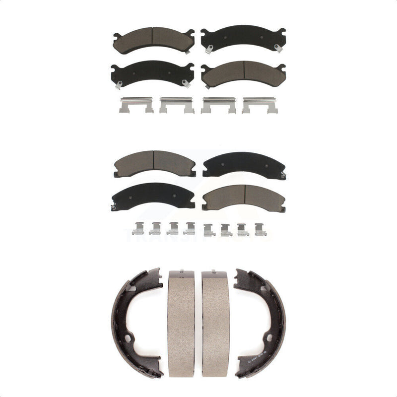 Transit Auto KCN-100080 Disc Brake Pad for 2009-2012 GMC Savana 3500 - Front and Rear product image