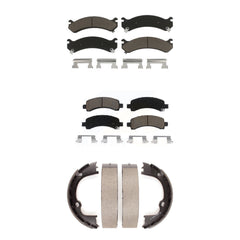 Transit Auto KCN-100081 Disc Brake Pad for 2008-2020 Chevrolet Express 2500, GMC Savana 2500, Chevrolet Express 3500 & more - Front and Rear product image