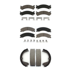 Transit Auto KCN-100082 Disc Brake Pad for 2009-2020 Chevrolet Express 4500, Chevrolet Express 3500, GMC Savana 3500 & more - Front and Rear product image