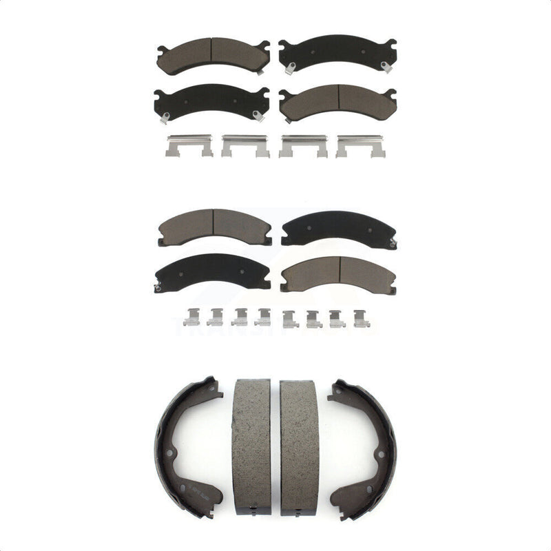 Transit Auto KCN-100082 Disc Brake Pad for 2009-2020 Chevrolet Express 4500, Chevrolet Express 3500, GMC Savana 3500 & more - Front and Rear product image