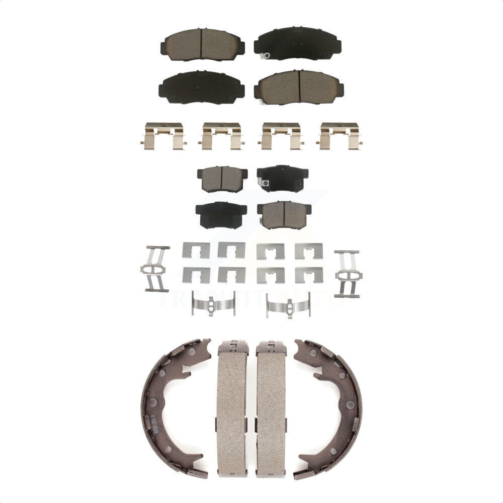 Transit Auto KCN-100086 Disc Brake Pad for 1999-2008 Acura TL, Acura CL, Acura RL - Front and Rear product image